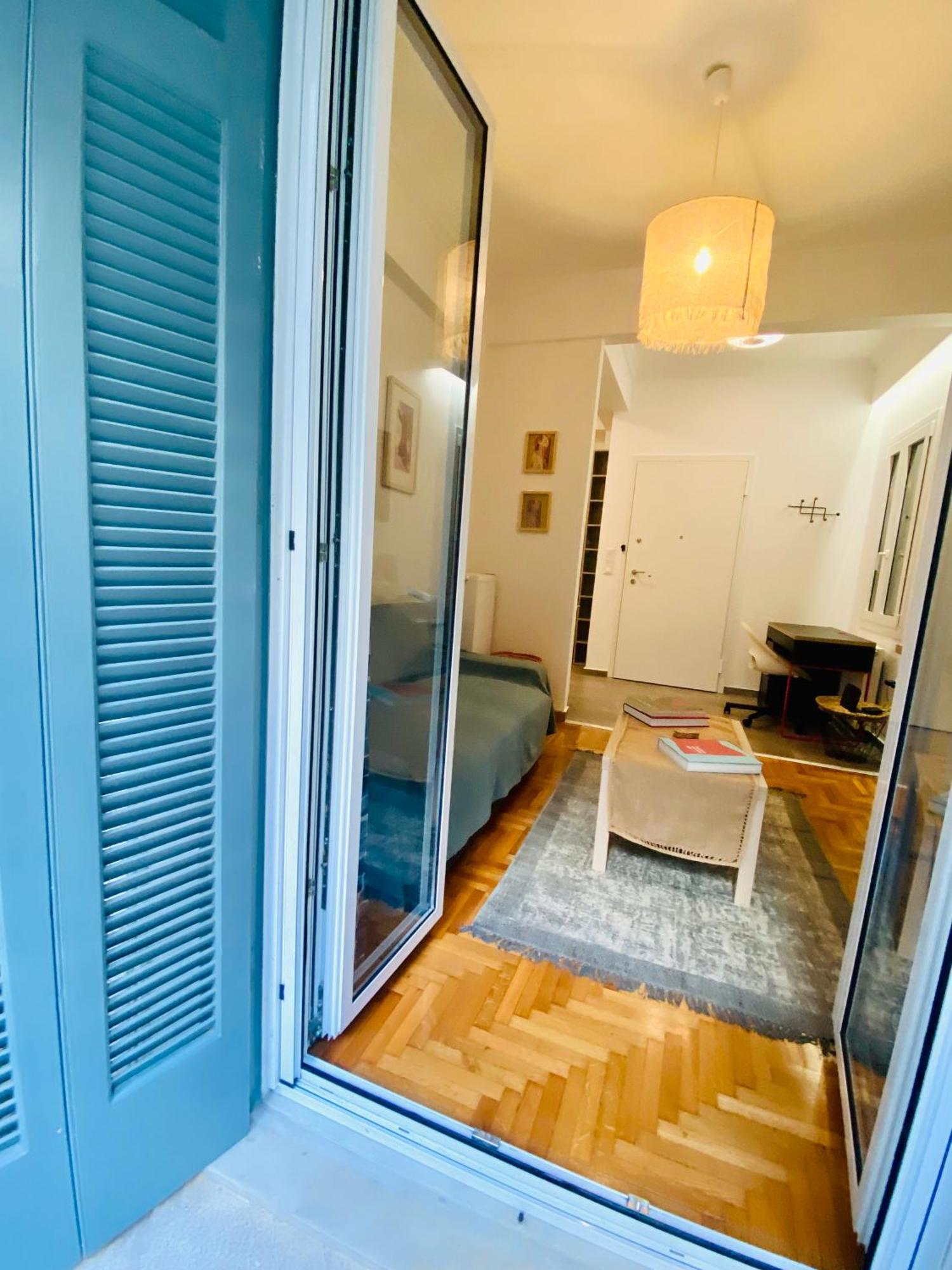 Antinoros Inn, Stylish Apartment,3' To Metro Athen Eksteriør billede